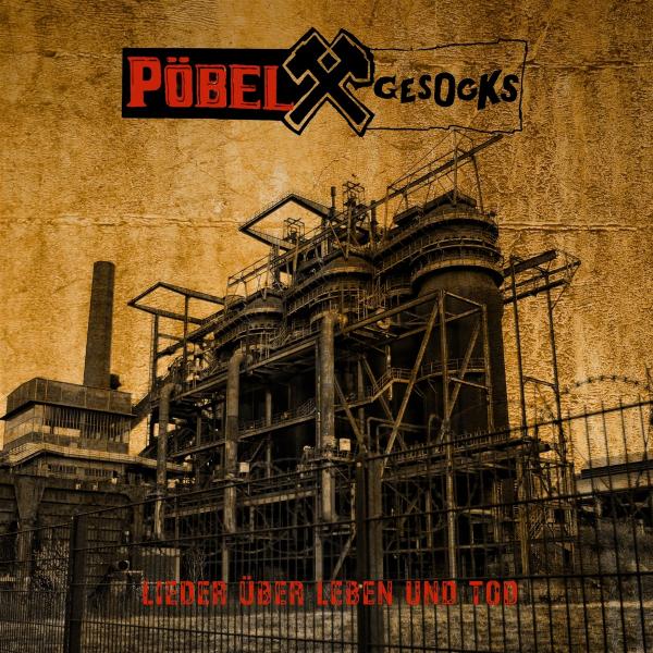 Pöbel & Gesocks - Lieder über Leben und Tod LP (Blue Marbled Vinyl)
